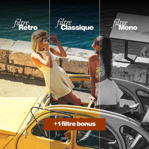 Ambiance vintage avec l'appareil photo TimeLens Cream Rosewood – LesDnicheuses