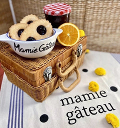 "Bol Breton Mamie Gâteau, bol en céramique original avec inscription Mamie Gâteau, idée cadeau tendre et original pour la fête des grands-mères - LesDnicheuses"