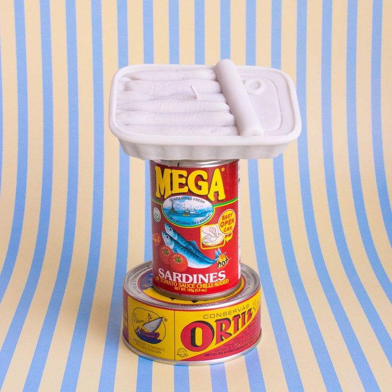 Bougie Boîte De Sardines