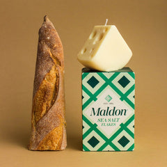 "Bougie Maasdam, bougie décorative originale en forme de fromage, cadeau humoristique et design pour la maison - LesDnicheuses"