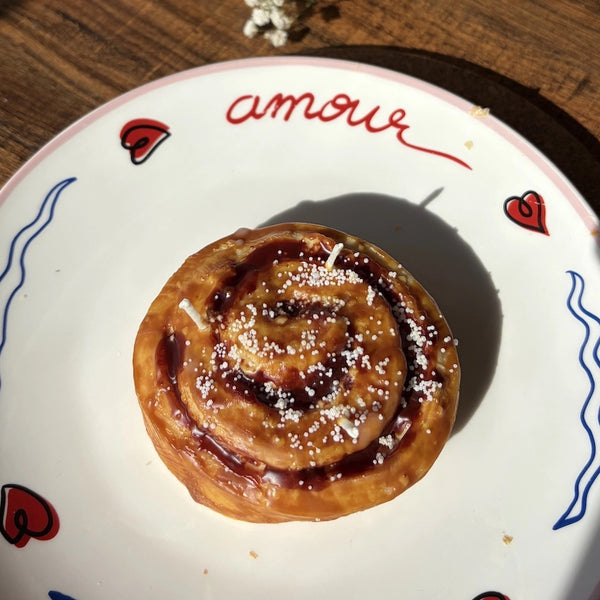 Bougie Parfumée Roulé À La Cannelle