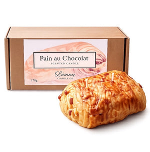 Bougie pain au chocolat : le nez dit goûter, la mèche dit pas toucher ! – LesDnicheuses