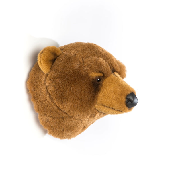 "Décoration murale ours brun Oliver, cadeau naissance ou chambre enfant - LesDnicheuses"