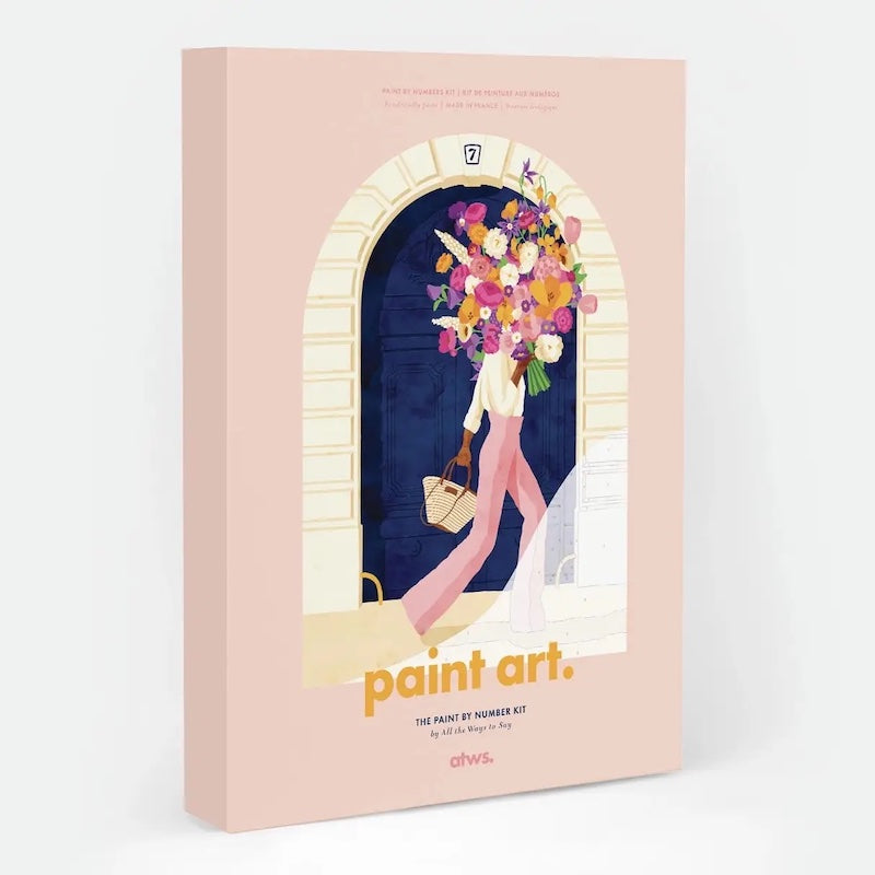Porte Parisienne - Kit De Peinture Par Numéros