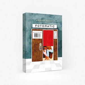 "Puzzle 1000 pièces Fotomatic, illustration vintage appareil photo, cadeau original - LesDnicheuses"