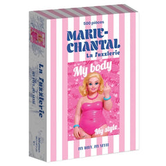 "Puzzle 500 pièces My Body My Style, illustration mode et féministe, cadeau original - LesDnicheuses"
