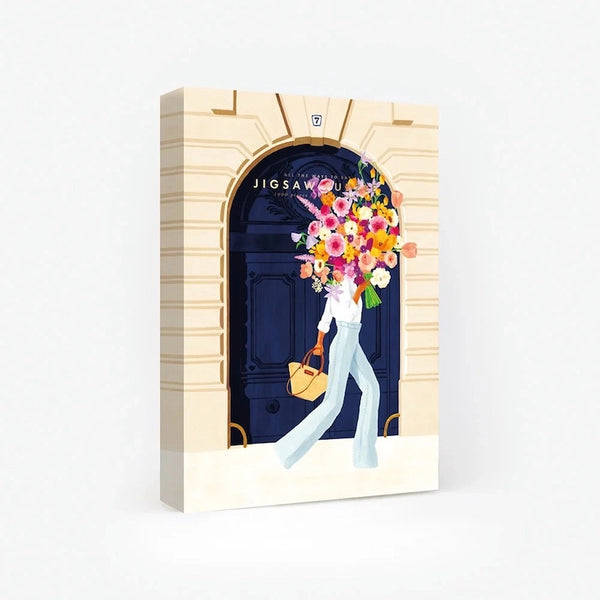 "Puzzle 1000 pièces Porte Parisienne, décoration Paris chic, cadeau original - LesDnicheuses"