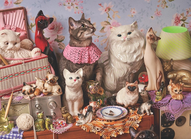 Puzzle Chat Personne 1000 Pièces
