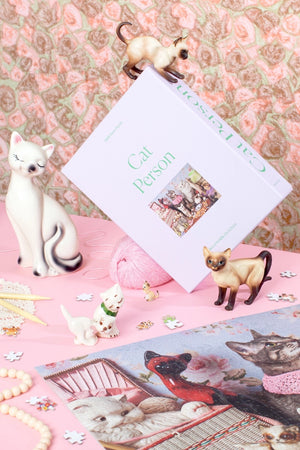 Puzzle Chat Personne 1000 Pièces