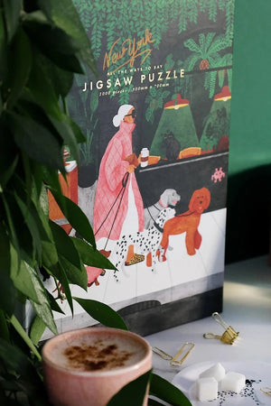 "Puzzle Gardien de Chien 1000 pièces, idée cadeau original pour propriétaire de chien - LesDnicheuses"
