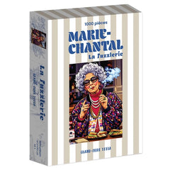 "Puzzle 1000 pièces Grand-Mère Yetta, illustration humoristique et tendre, cadeau original - LesDnicheuses"