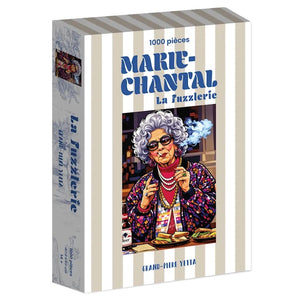 "Puzzle 1000 pièces Grand-Mère Yetta, illustration humoristique et tendre, cadeau original - LesDnicheuses"