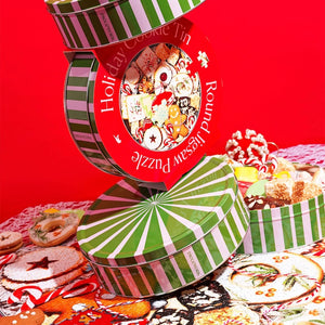 Puzzle Boîte À Biscuits De Noël 750 Pièces