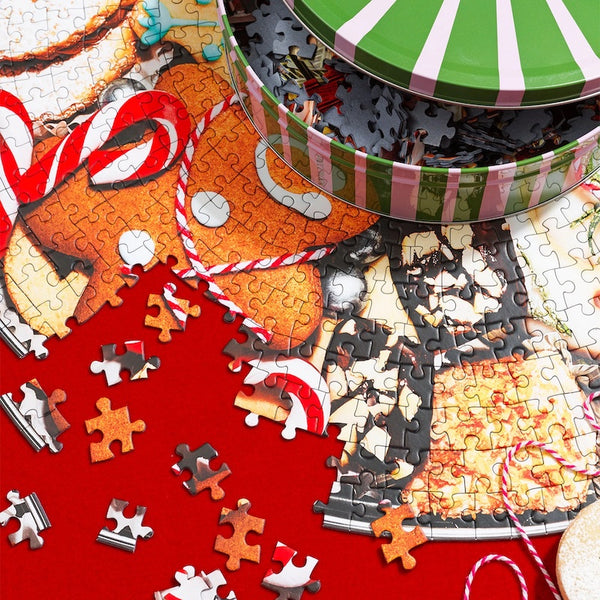 Puzzle Boîte À Biscuits De Noël 750 Pièces
