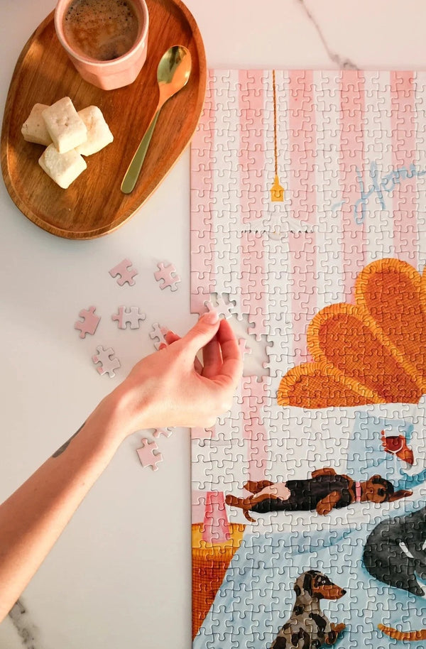 Puzzle La Vie Sans Humains - 1000 Pièces