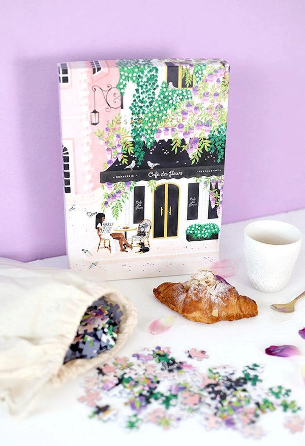 "Puzzle Paris 1000 pièces, cadeau amoureux de Paris, décoration murale - LesDnicheuses"