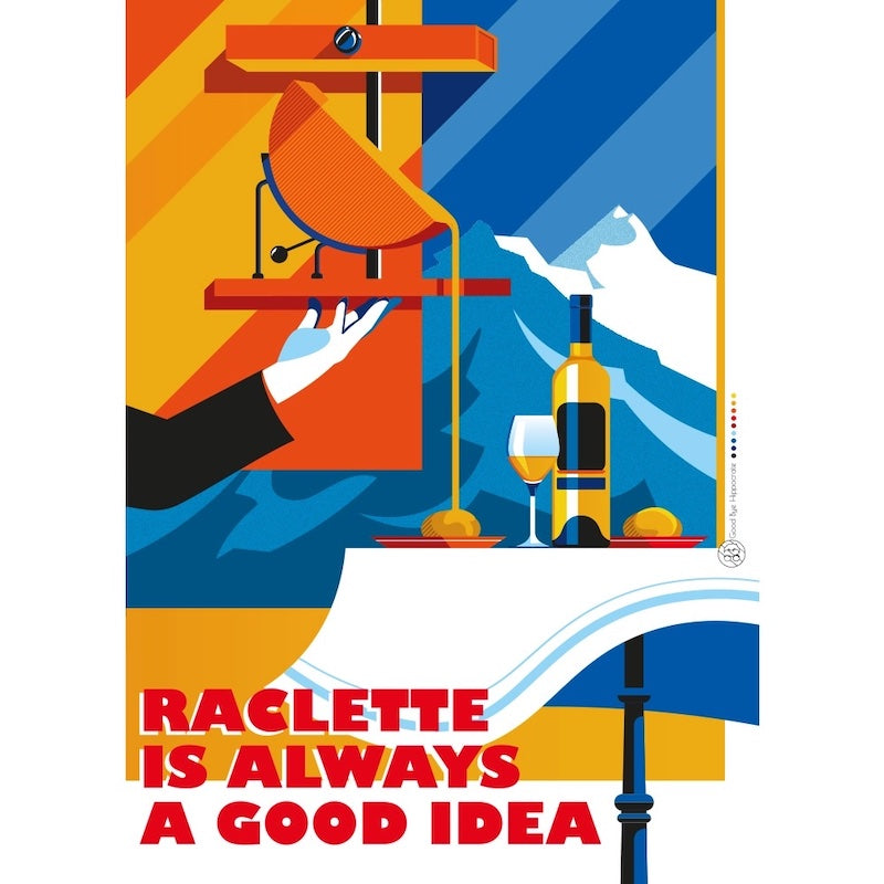 "Puzzle raclette 500 pièces, design fun et décalé, idée cadeau amoureux de fromage - LesDnicheuses"
