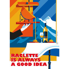 "Puzzle raclette 500 pièces, design fun et décalé, idée cadeau amoureux de fromage - LesDnicheuses"
