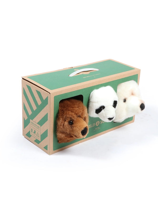 "Têtes miniatures décoratives coffret ours, décoration originale et poétique - LesDnicheuses"