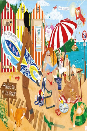 Puzzle 1000 Pièces - Marie-Chantal À La Plage